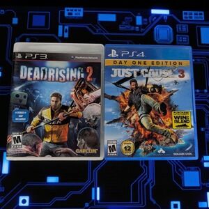 Lot of PS3 PS4 Games Dead Rising 2‎ Just Cause 3 Tested